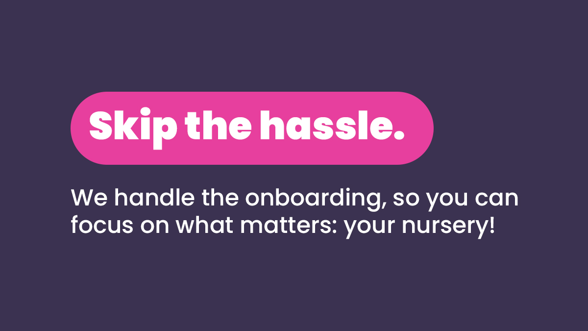 nurseryinabox's tweet image. Forget the step-by-step setup—we’ll do it all for you! Just send us your data, and we’ll handle everything. Plus, enjoy a 2-week FREE trial with your own data so you can experience the system firsthand.

#nurseryinabox #classroommanagement #educationtools