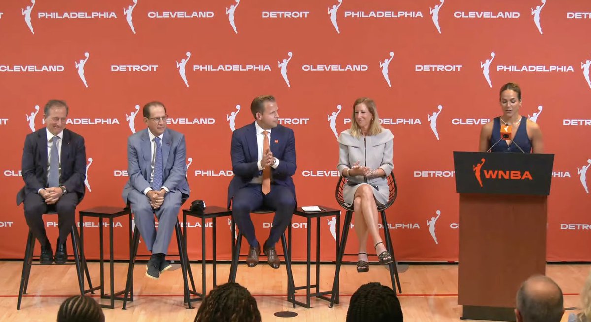 Quita Loves Sports (@quitalovesports) on Twitter photo BREAKING NEWS: The <a href="/WNBA/">WNBA</a>  announce expansion to Cleveland, Philadelphia and Detroit. THIS IS NOT A DRILL 🚨😳
What do you think? BREAKING NEWS: The <a href="/WNBA/">WNBA</a>  announce expansion to Cleveland, Philadelphia and Detroit. THIS IS NOT A DRILL 🚨😳
What do you think?