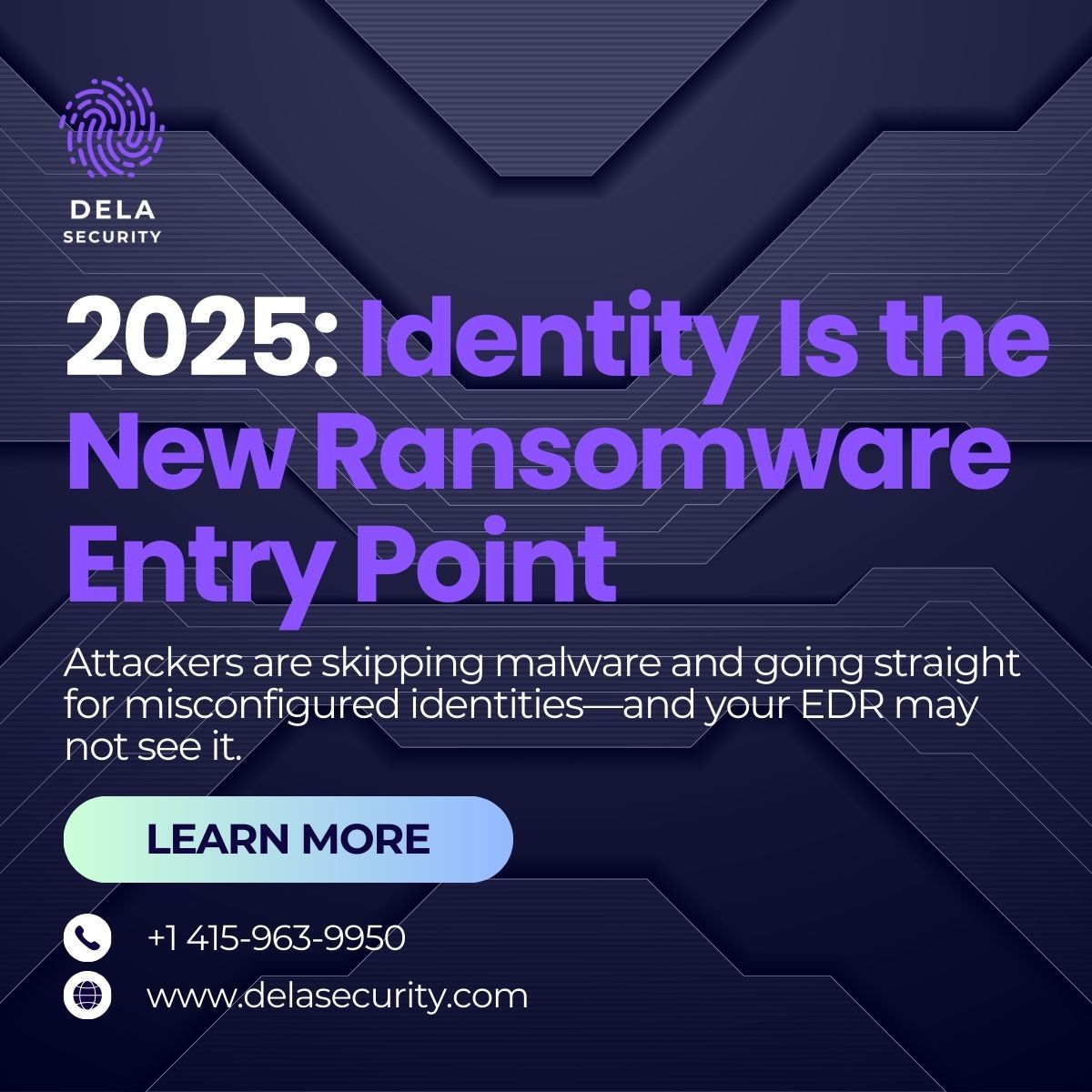 DelaSecurity's tweet image. In 2025, ransomware isn’t just malware—it’s identity abuse.
🧑‍💻 Valid creds = lateral movement
🔐 AD misconfigs = escalation
⚠️ No malware = EDR blindspots

Focus on least privilege, AD attack paths, and identity monitoring.
#Ransomware #EDREvasion 
🔗 delasecurity.com