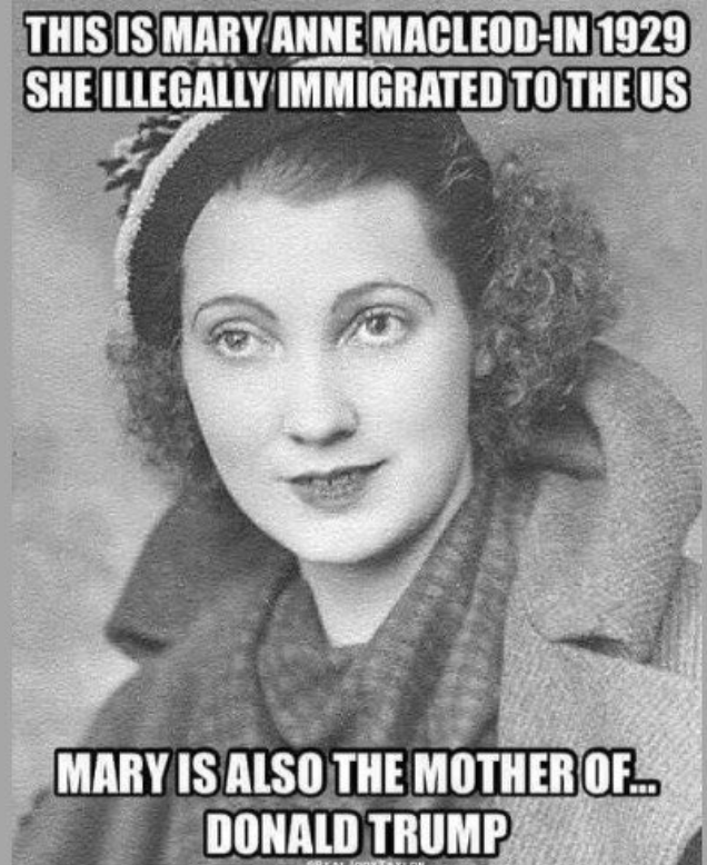 Deport the whole family.

Isn't that how it goes?