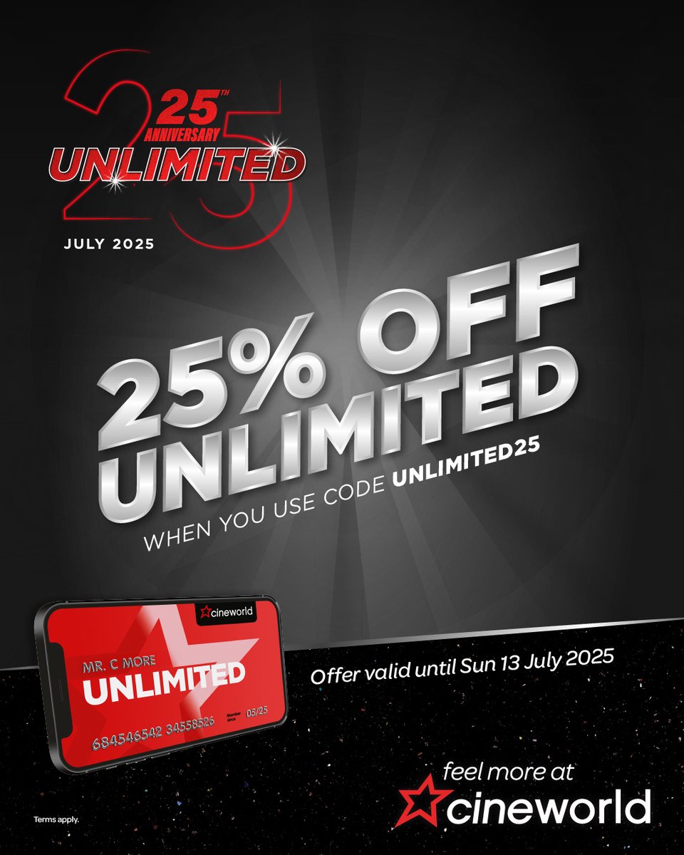 Cineworld tweet media