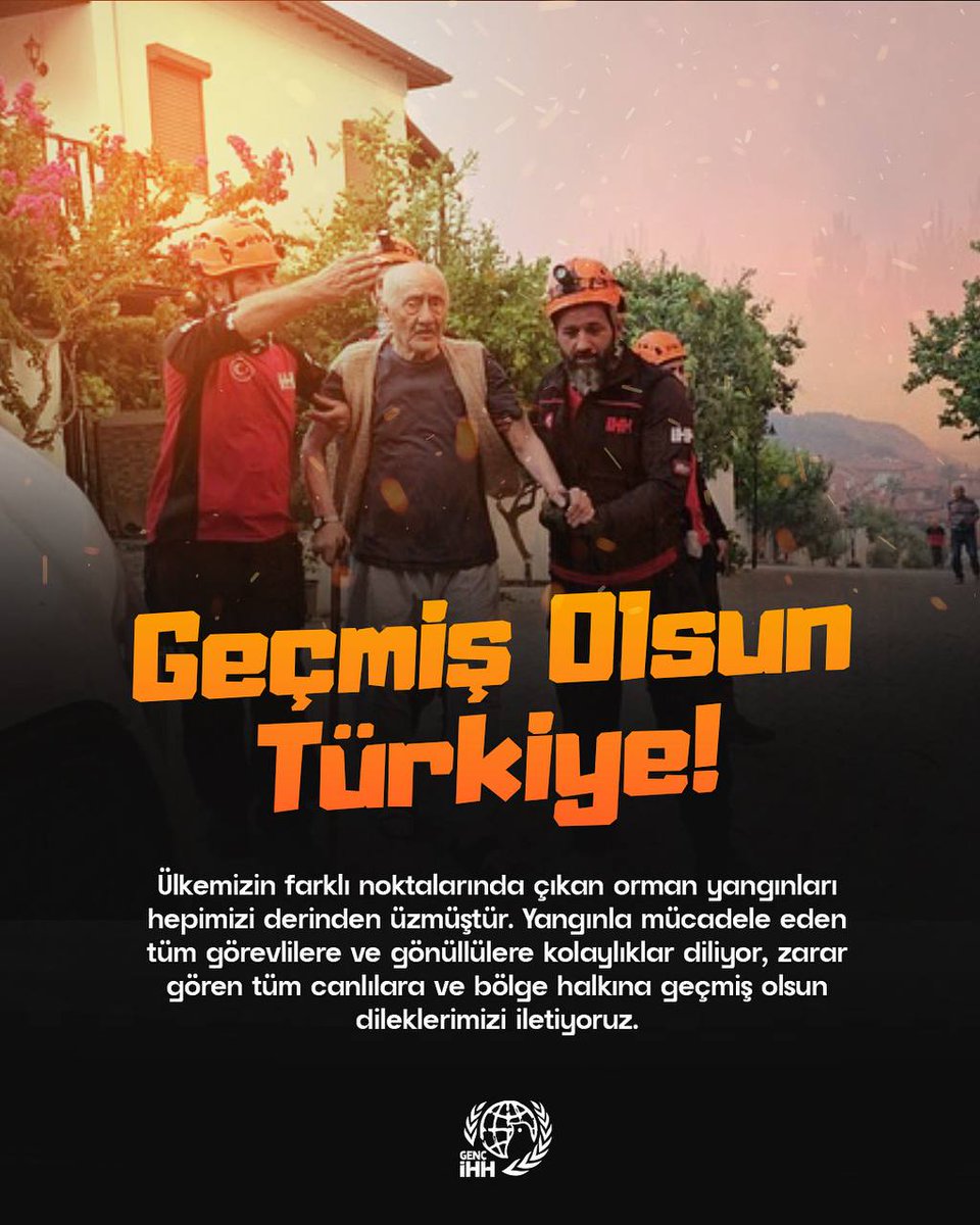 Geçmiş Olsun Türkiye!
Ülkemizin farklı noktalarında çıkan orman yangınları hepimizi derinden üzmüştür. Yangınla mücadele eden tüm görevlilere ve gönüllülere kolaylıklar diliyor, zarar gören tüm canlılara ve bölge halkına geçmiş olsun dileklerimizi iletiyoruz.