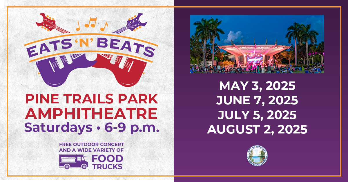 From Madison Square Garden to the Pine Trails Park Amphitheatre (yes, you heard that right) check out award-winning Billy Joel cover band, Turnstiles, from 6-9 pm on 7.5 at the Pine Trails Park Amphitheatre, 10561 Trails End. They are kind of a big deal. cityofparkland.org/EB