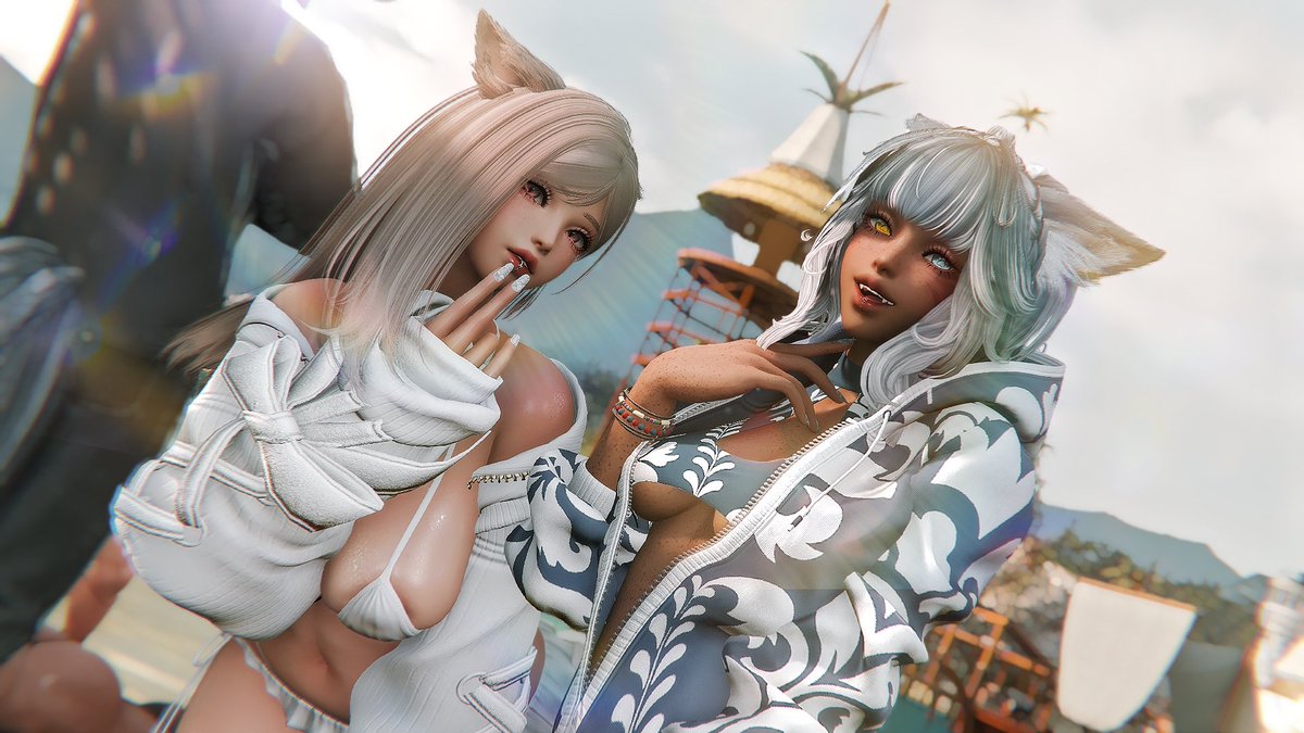 Been really fun hanging out as always <3 hope see you again so i can squish your cute chubbycheeks again :)

#SummerbashXIV 
w/@Koh_XIV