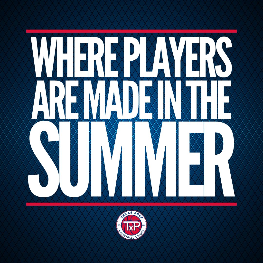 🏀TEXAS PREP BASKETBALL SCHOOL📚

Camp #2 tips-off Sunday!  
We can’t wait to see all you hoopers show up in Abilene, TX for an intense week of fundamental skill development!

6 more sleeps!🏀😴

#TxP
#DidYouKnow
#WherePlayersAreMadeInTheSummer