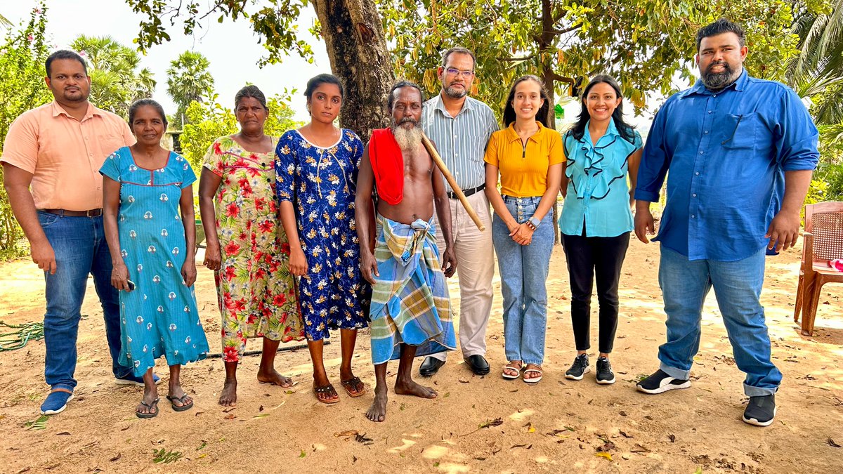 dpunlakmini's tweet photo. 🧭 Conducting a research study under @EvalYouthSL  with the seed grant from @APEAeval.

The study explores how Indigenous cultural values can be integrated into transport planning, focusing on the Eastern Coastal Vedda community in Kunchankalkulam, Batticaloa 🇱🇰.

#EvalIndigenous https://t.co/8oxkXfoeZW
