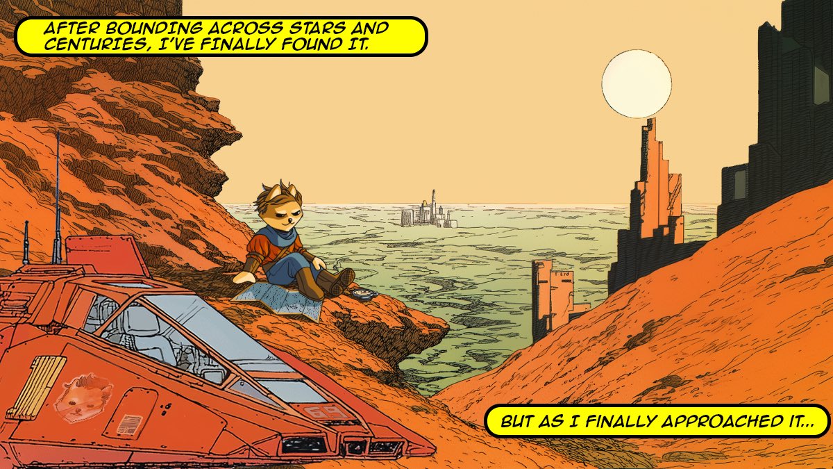 DogelonMars's tweet image. For a long time, this was a distant memory.

But I found myself drawn to it.

As if it was calling to me.

I traveled across the galaxy and I finally laid eyes on it for the first time.

It was more beautiful than I could have imagined.

But something was not quite right.