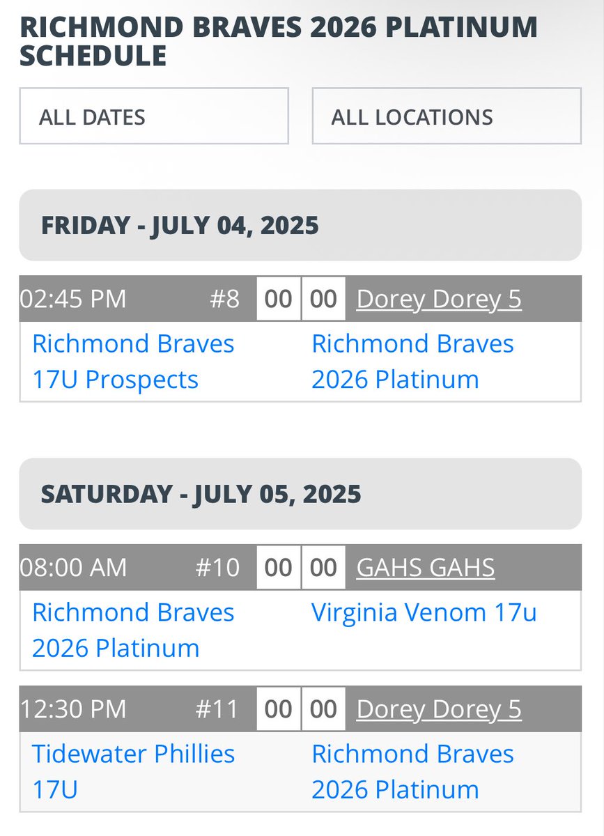 Coaches,

2026 Platinum will be at the Mid Atlantic Open this upcoming week!

💪🏼