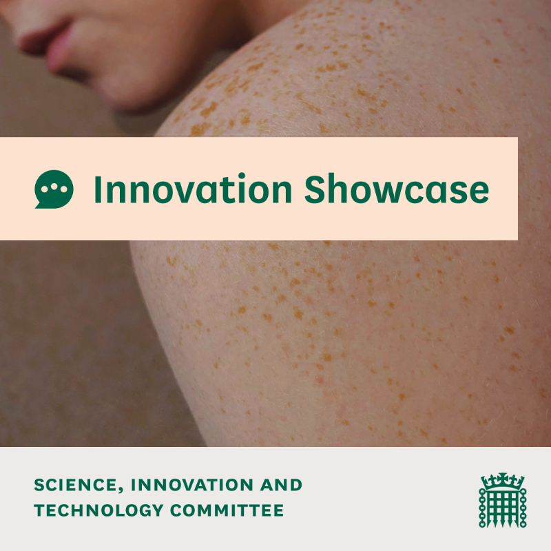CommonsSITC's tweet photo. Tomorrow at 9.30am we're hearing from Neil Daly, CEO and Founder of @SkinAnalytics as part of our showcase of UK innovators.👇