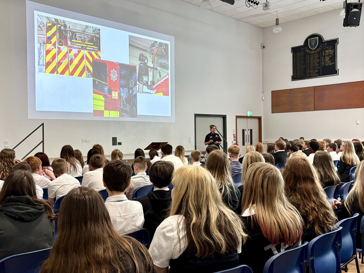 Beath High School (@beath_hs) on Twitter photo Thank you to our partners <a href="/PSOSCowdenbeath/">Police Scotland Cowdenbeath</a> & <a href="/fire_scot/">Scottish Fire and Rescue Service</a> for coming to speak to our new S2 and new S3 year groups in assemblies this afternoon 🤝
Valuable advice was shared by both services on keeping safe and making sensible choices during the upcoming Summer holidays
#teamBeath Thank you to our partners <a href="/PSOSCowdenbeath/">Police Scotland Cowdenbeath</a> & <a href="/fire_scot/">Scottish Fire and Rescue Service</a> for coming to speak to our new S2 and new S3 year groups in assemblies this afternoon 🤝
Valuable advice was shared by both services on keeping safe and making sensible choices during the upcoming Summer holidays
#teamBeath