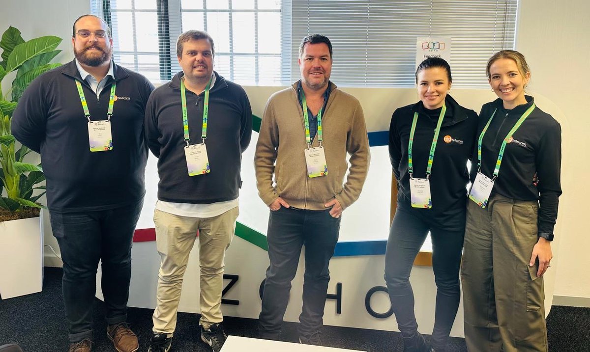 DslTelecom's tweet image. Our team is attending the MEA Partner Technical Workshop, diving deep into Zoho’s latest tech, tools and trends. #ZohoPartners #ZohoMEA #ZohoPremiumPartner