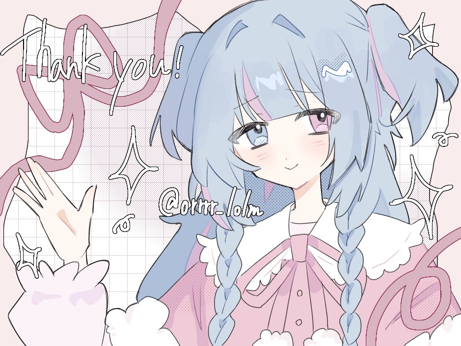 一枚絵の依頼でした~ ♡