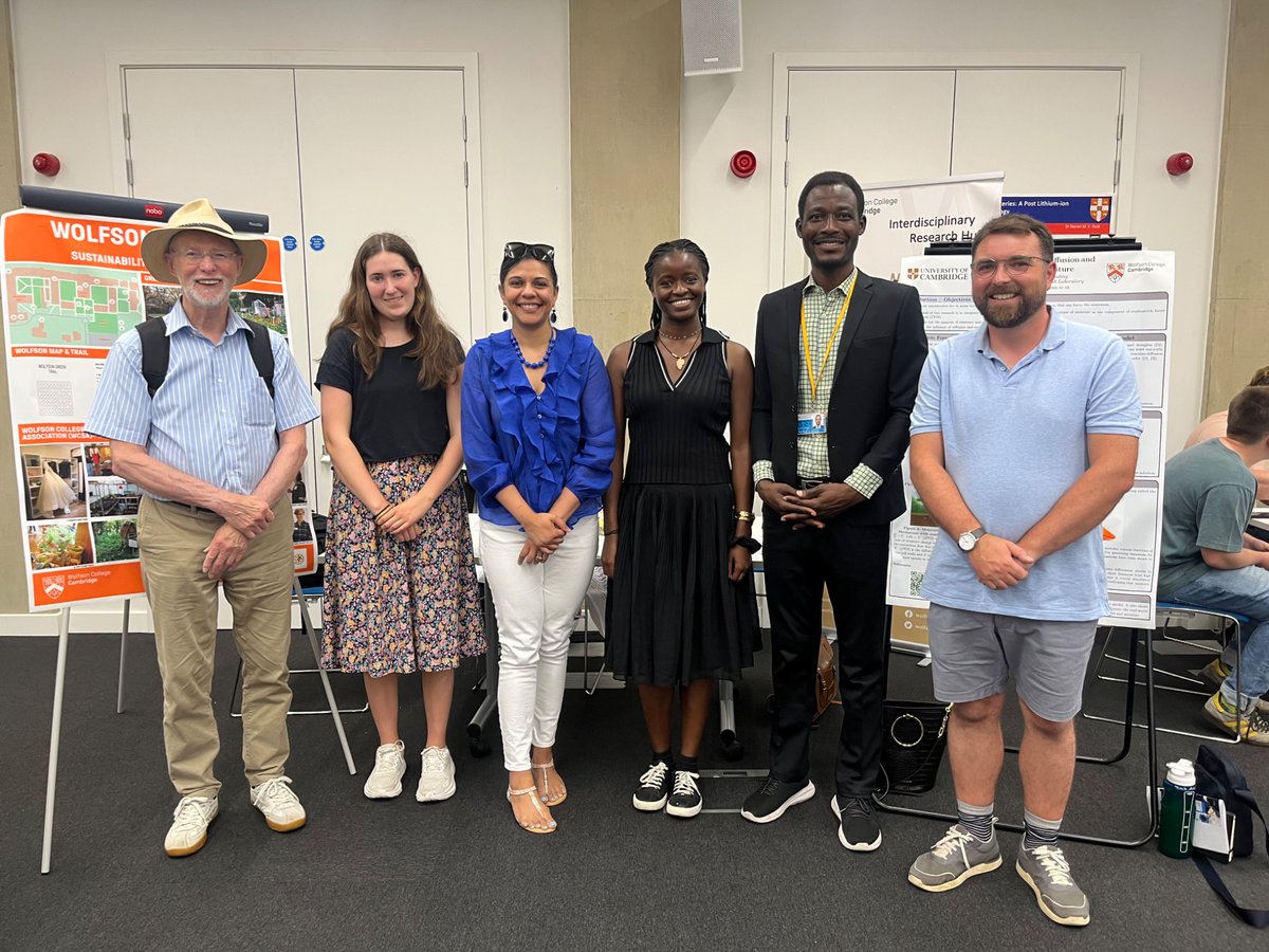 PrajaktiK's tweet image. Wolfson College was well represented at the @CambridgeZero Community Day on the 28th of June! What a wonderful turnout.