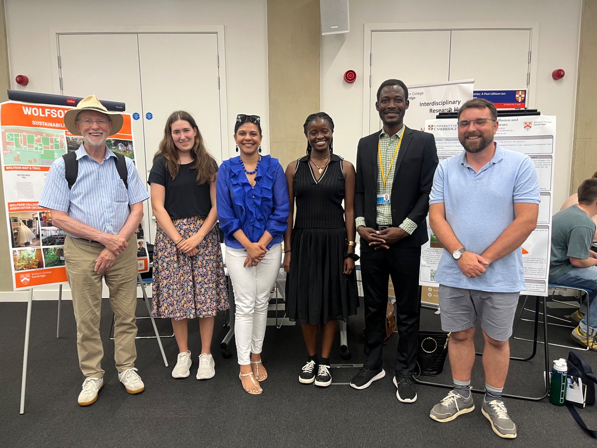 PrajaktiK's tweet image. Wolfson College was well represented at the @CambridgeZero Community Day on the 28th of June! What a wonderful turnout.