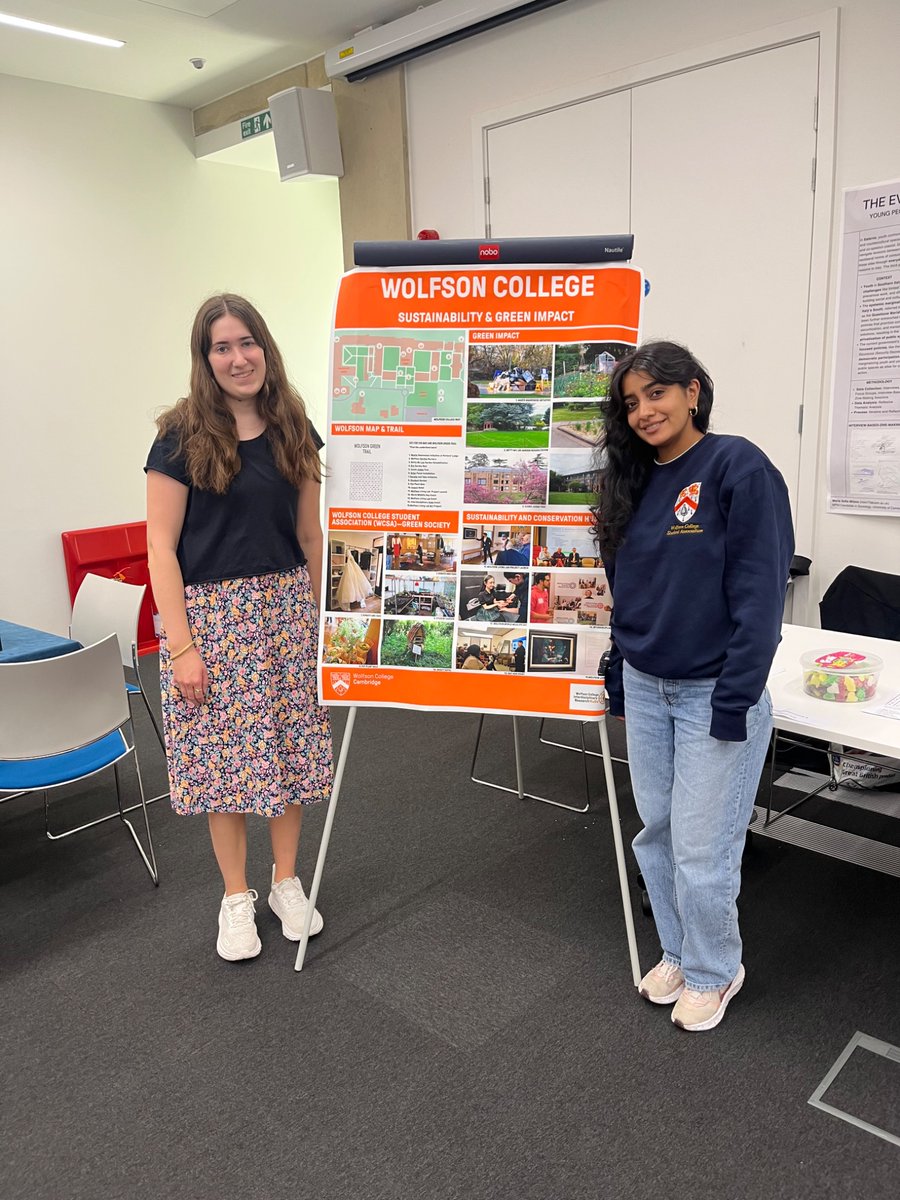 PrajaktiK's tweet image. Wolfson College was well represented at the @CambridgeZero Community Day on the 28th of June! What a wonderful turnout.