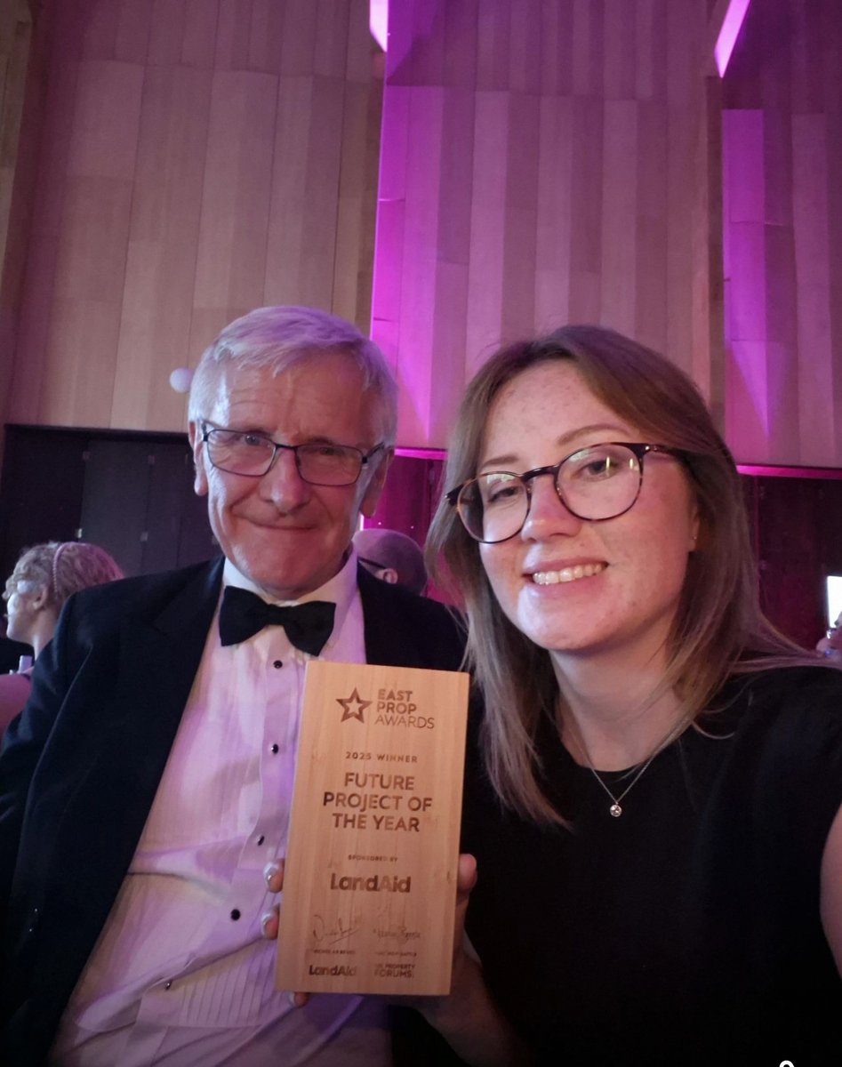 Cambridge Investment Partnership (@cambridge_ip) on Twitter photo Thrilled that our East Barnwell development won Future Project of the Year at the East Prop Awards! 🏆
This regeneration will deliver 120 new council homes, a community centre, library, pre-school & more.
👏 Thanks to all our partners! #EastPropAwards
<a href="/camcitco/">Cambridge City Council</a> Thrilled that our East Barnwell development won Future Project of the Year at the East Prop Awards! 🏆
This regeneration will deliver 120 new council homes, a community centre, library, pre-school & more.
👏 Thanks to all our partners! #EastPropAwards
<a href="/camcitco/">Cambridge City Council</a>