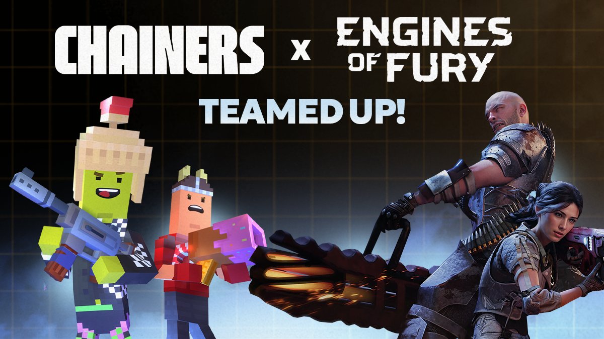 Chainers 🍟 (@chainersgame) on Twitter photo 📍<a href="/EnginesOfFury/">Engines of Fury 🎮</a> + Chainers UNITED! 📍
Discover amazing facts about our new partners that will surely impress🤌 you:
📌Engines of Fury is a post-apocalyptic, top-down extraction shooter fueled by the deflationary utility token $FURY and #NFTs.
📌The game is crafted by veterans 📍<a href="/EnginesOfFury/">Engines of Fury 🎮</a> + Chainers UNITED! 📍
Discover amazing facts about our new partners that will surely impress🤌 you:
📌Engines of Fury is a post-apocalyptic, top-down extraction shooter fueled by the deflationary utility token $FURY and #NFTs.
📌The game is crafted by veterans
