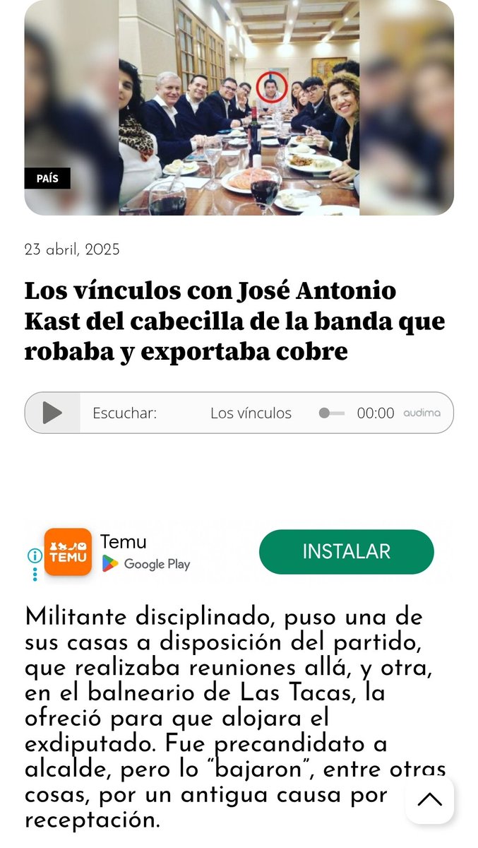DavidMe13284044's tweet photo. @BarchiesiDip Kast recibe apoyo de un ladrón de cobre que roba millones es dolares por año https://t.co/IA75mzP6Ts