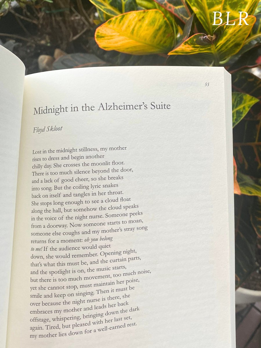 BLReview's tweet image. As Alzheimer's & Brain Awareness Month comes to a close, we wanted to share this beautiful poem by Pushcart Prize-winning writer Floyd Skloot from BLR Issue 8. 🧠 💜