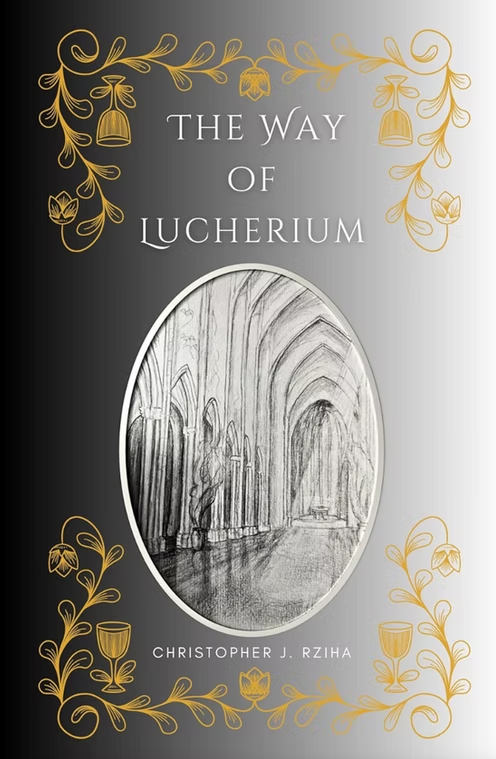 dCEC Solomon Fellow Christopher Rziha's debut novel, "The Way of Lucherium," recently won the 2025 Christlit Book Prize (for Christian Literature). Read an excerpt and more in Rziha's interview with literary journal The Locus: the-locus.org/2025/06/04/int…