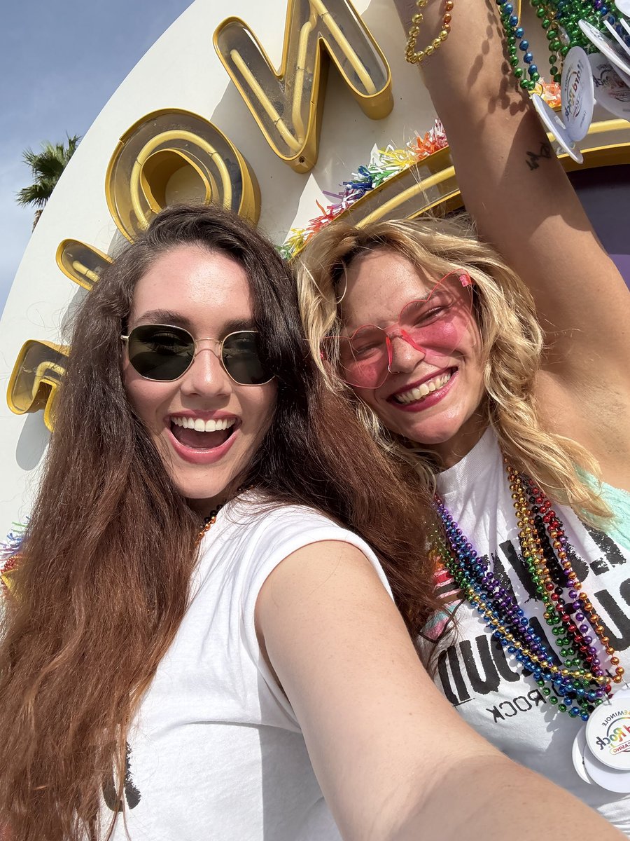 Happy Pride 🏳️‍🌈 had the best time at the St Pete Pride parade  <a href="/SHRTAmbassadors/">Hard Rock Tampa Ambassadors</a> <a href="/SHRTampa/">Seminole Hard Rock Tampa</a>