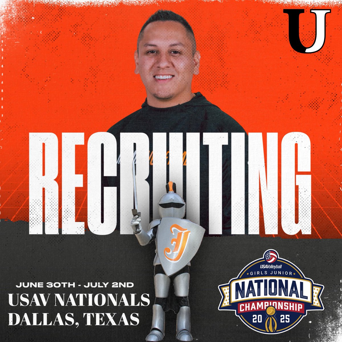 Hey y'all! Coach Jake is down in Dallas at USAV Nationals, on the hunt for future Jimmies!
#GoJimmies #JimmieNation #USAVNationals <a href="/jake_fulsom/">Jake Fulsom</a>