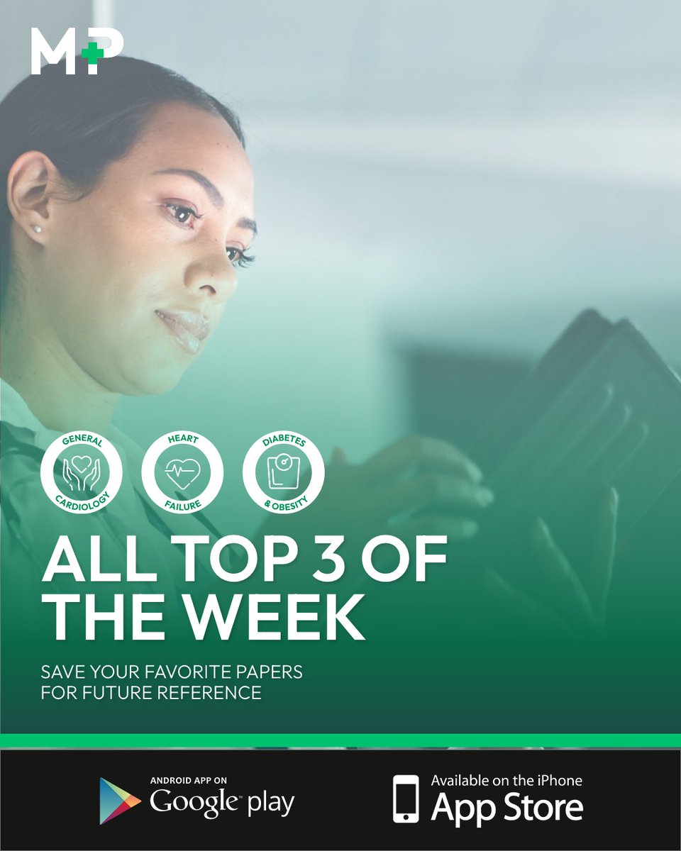 Brand new recommendations have just arrived!
Stay up to date with the latest clinical evidence in General Cardiology, Heart Failure, and Diabetes &amp; Obesity selected to support your daily practice. 🩺📚

📲Available now on the #MedicalPortfolioApp
 👉 bit.ly/medical-portfo…