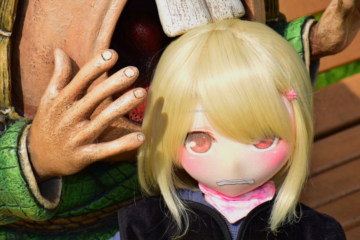 ん～…💦 
(;￣ー￣A
もう少しで１０年になるのに、うちの娘の魅力が伝えられないな～ww

ぬい80わ良いぞ～👍️w
#ぬい80
#宇佐羽えあ