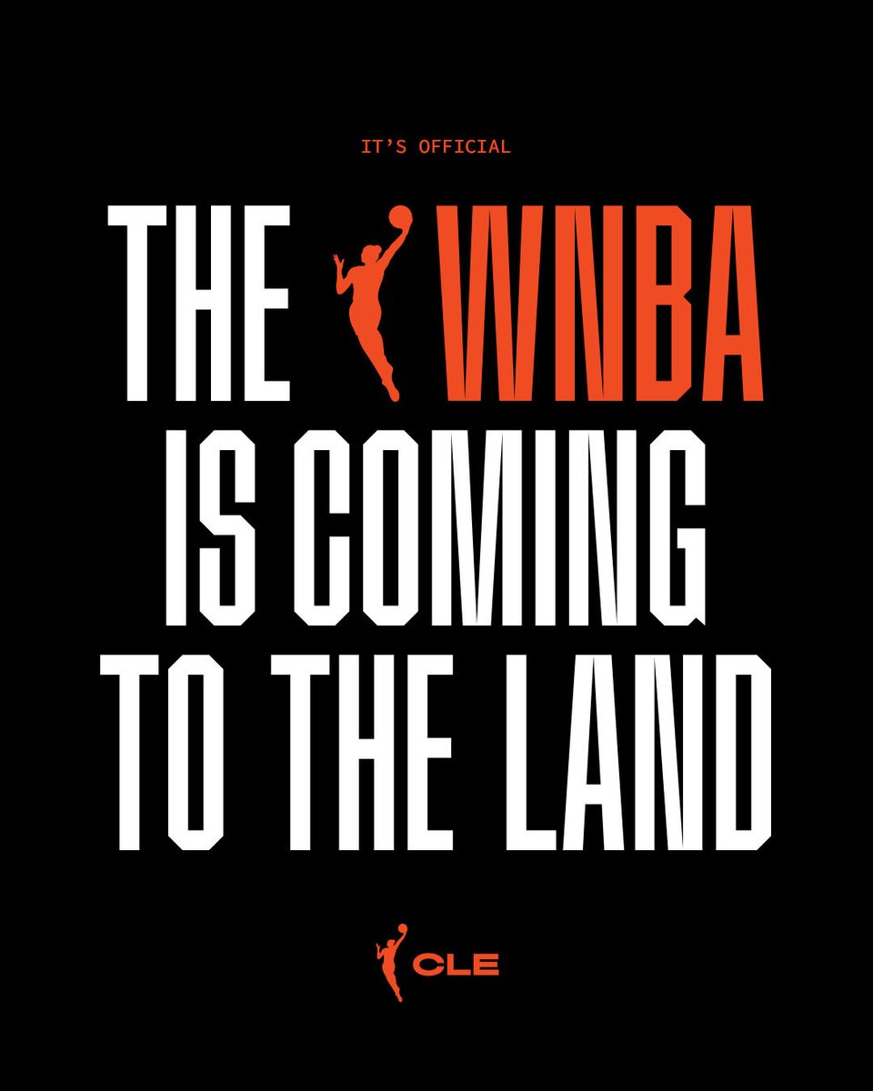RockEntGroup's tweet photo. Welcome (back) to the Land, @wnba!The Women's National Basketball Association announced today that Cleveland, Ohio, will be home to the league's 16th franchise. The Cleveland team, set to begin play in the 2028 season, will be owned and operated by Rock Entertainment Group (REG). https://t.co/q2Yi1Xt1cy