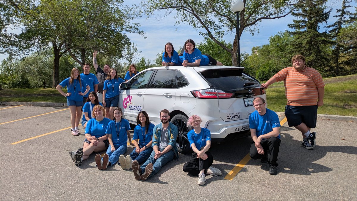 Sask Science Centre (@sksciencecentre) on Twitter photo We’re excited to launch another summer of bringing hands-on science to libraries across Saskatchewan—and we couldn’t do it without the incredible support of Capital Auto Mall.
Thank you, Capital Auto Mall, for helping us drive science forward. We’re excited to launch another summer of bringing hands-on science to libraries across Saskatchewan—and we couldn’t do it without the incredible support of Capital Auto Mall.
Thank you, Capital Auto Mall, for helping us drive science forward.