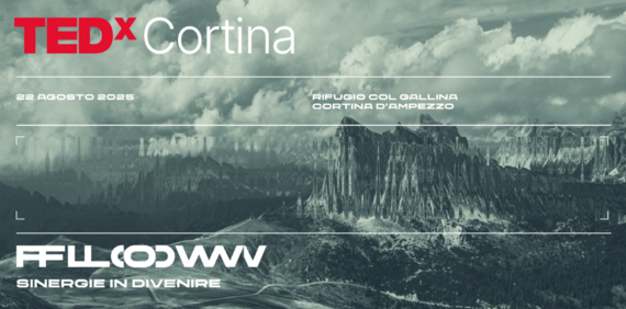 Venerdì 22 agosto 2025 torna TEDxCortina al Rifugio Col Gallina (BL), con il patrocinio di Ca’ Foscari Alumni!

Quest’anno il tema è “FLOW - sinergie in divenire”.

Gli Alumni potranno acquistare il biglietto SMART con un 15% di sconto! Scopri di più su: cafoscarialumni.it/news/tedxcorti…