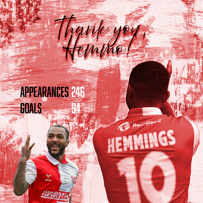 khfcofficial's tweet photo. Ashley Hemmings has today completed a transfer to National League South side @Dag_RedFC. 

Reds boss Adam Murray has given his verdict ⤵️

Thank you, Hemmo, for absolutely everything!

#Harriers 🦅