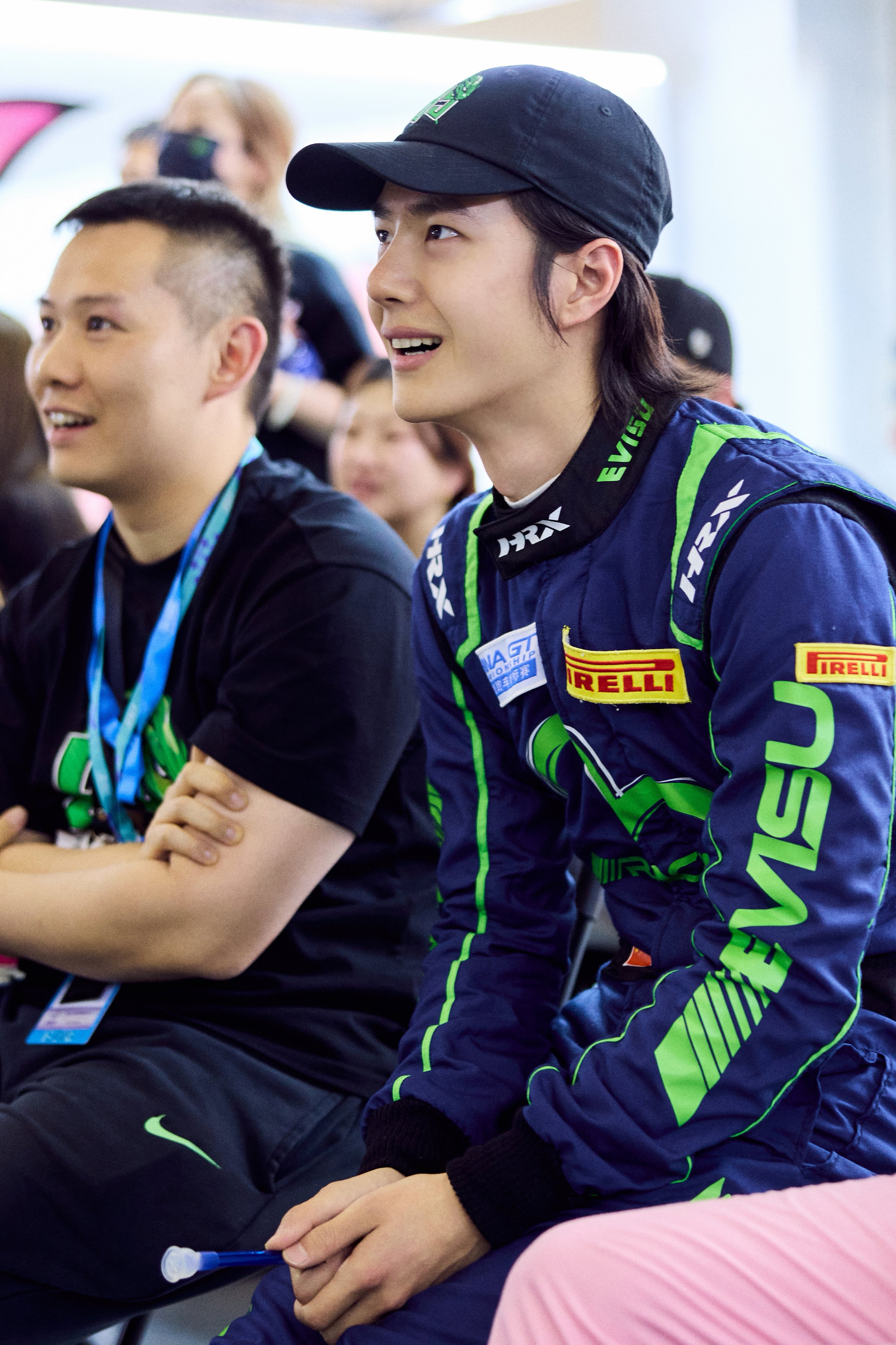 王一博 yibo 85号車+houseセット 模型 緑黒 1:36 0727 ③ 241019 Wang Yibo GTSC Zhuhai Main Match Congratulations to