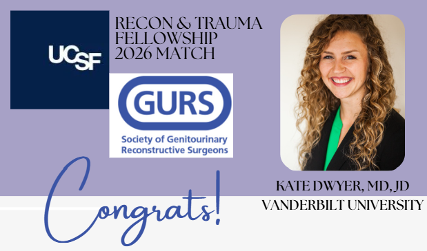 UCSFUrology (@ucsfurology) on Twitter photo Congrats to Kate Dwyer, MD, JD for matching into the UCSF Recon & Trauma GURS Fellowship program! <a href="/KateDwyerUro/">Kate Dwyer</a> #GURS #GURSMatch Congrats to Kate Dwyer, MD, JD for matching into the UCSF Recon & Trauma GURS Fellowship program! <a href="/KateDwyerUro/">Kate Dwyer</a> #GURS #GURSMatch