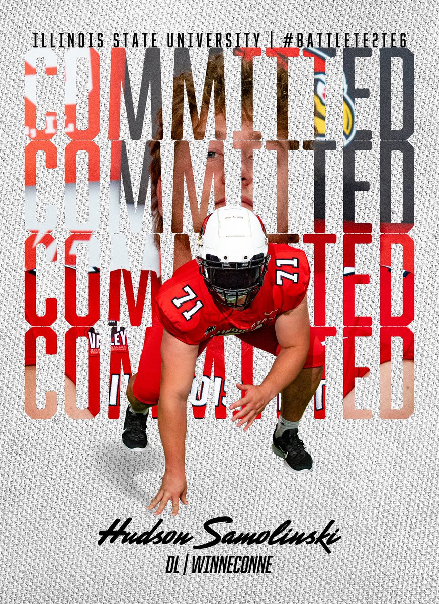 h_samolinski's tweet image. Commited. 🔴🦅 @CoachNiekamp @CoachDeti @CoachBenBlack @Coach_Calt @RedbirdFB @ISURedbirds @IllinoisStateU @CoachPannone @bjsamolinski @WinneconneFB @MJ_NFLDraft @PrepRedzoneWI
@repattermann @GregSmithRivals @TheRealNickOsen @adamgorney @travisWSN @MikeRoach247
@TomLoy247…