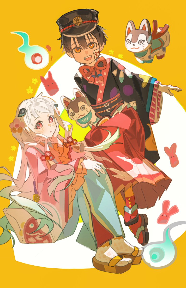 Flve565's tweet image. #HanaNene #地縛少年花子くん #花子くん #tbhk #jshk 
DAY86