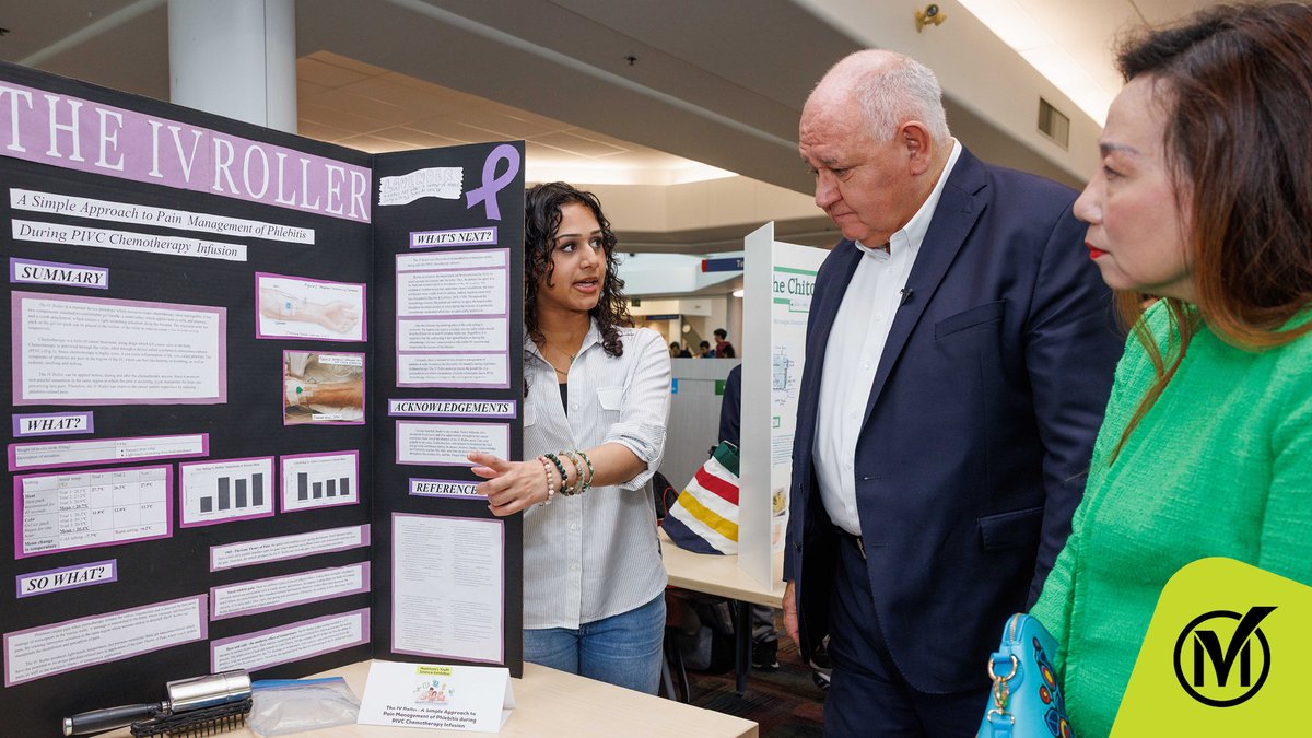 Congratulations to Markham resident Aashna Karshan from St. Augustine Catholic High School!

Aashna won the silver excellence award at the Canada Wide Science Fair. Aashna’s project “The IV Roller: A Simple Approach to Pain Management of Phlebitis during PIVC (Peripheral