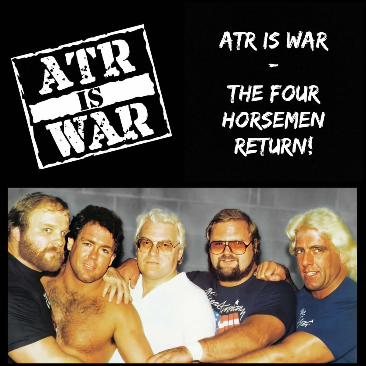 Above The Ring (@abovethering) on Twitter photo ATR is WAR #Podcast - The Four Horsemen!
The whole crew returns as <a href="/TheSLBOfficial/">The SLB</a>, <a href="/ScottyJStream/">Scott Julian</a>, <a href="/Wrestling_Fan_9/">Ethan Black</a>, & Jon "The Statman" discuss the best & worst wrestler transitions between companies and the pending lawsuit involving #AEW & #JonMoxley!
youtu.be/N-085FvplNU ATR is WAR #Podcast - The Four Horsemen!
The whole crew returns as <a href="/TheSLBOfficial/">The SLB</a>, <a href="/ScottyJStream/">Scott Julian</a>, <a href="/Wrestling_Fan_9/">Ethan Black</a>, & Jon "The Statman" discuss the best & worst wrestler transitions between companies and the pending lawsuit involving #AEW & #JonMoxley!
youtu.be/N-085FvplNU