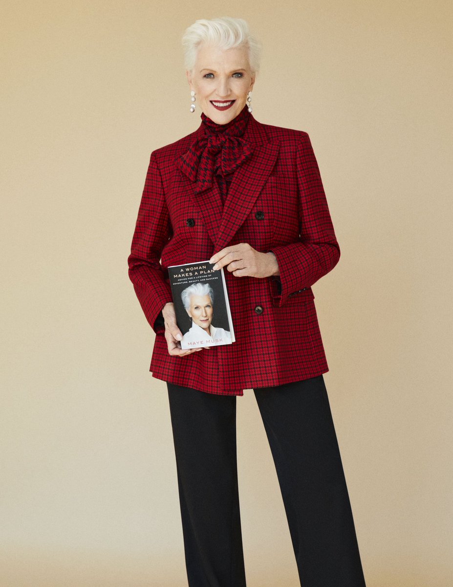 Maye Musk (@mayemusk) on Twitter photo My book is now available in 32 languages and 100+ countries. I recently signed contracts with <a href="/CookeMcDermid/">CookeMcDermid</a> for two more languages ππ Stay tunedβ¦
Thank you to my literary agents, all the publishers and readers ππ
#AWomanMakesAPlan π
#ItsGreatToBe77 π My book is now available in 32 languages and 100+ countries. I recently signed contracts with <a href="/CookeMcDermid/">CookeMcDermid</a> for two more languages ππ Stay tunedβ¦
Thank you to my literary agents, all the publishers and readers ππ
#AWomanMakesAPlan π
#ItsGreatToBe77 π