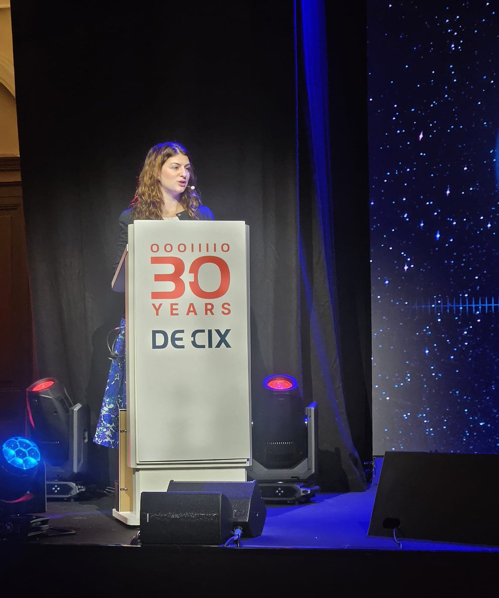InterGlobix's tweet image. Continuing our coverage:
Three decades of connection. One unforgettable celebration.
InterGlobix was honored to join the DE-CIX 30th Anniversary Summit in Frankfurt, a landmark gathering that brought together the trailblazers of the Internet’s past and the architects of its…