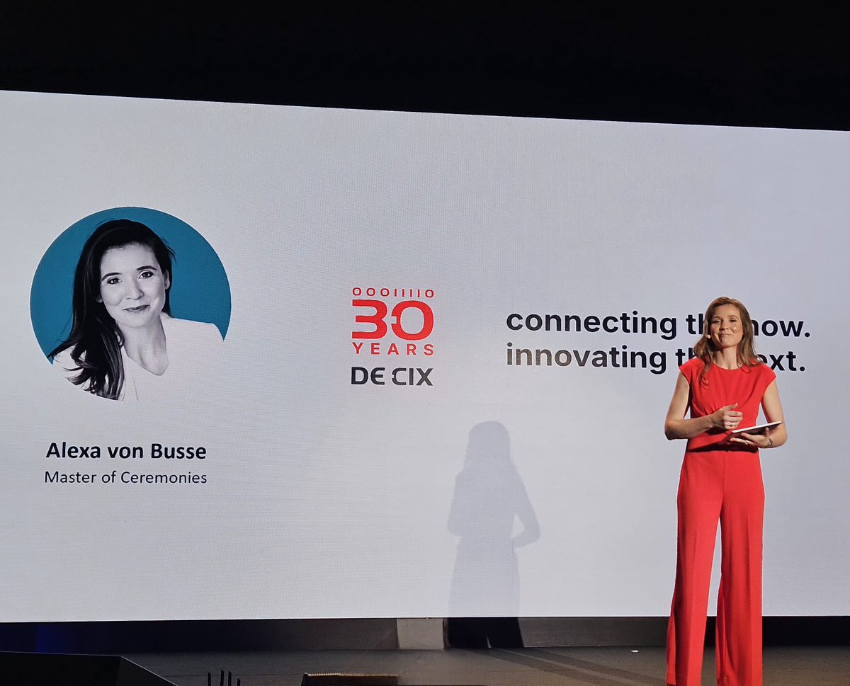 InterGlobix's tweet image. Continuing our coverage:
Three decades of connection. One unforgettable celebration.
InterGlobix was honored to join the DE-CIX 30th Anniversary Summit in Frankfurt, a landmark gathering that brought together the trailblazers of the Internet’s past and the architects of its…