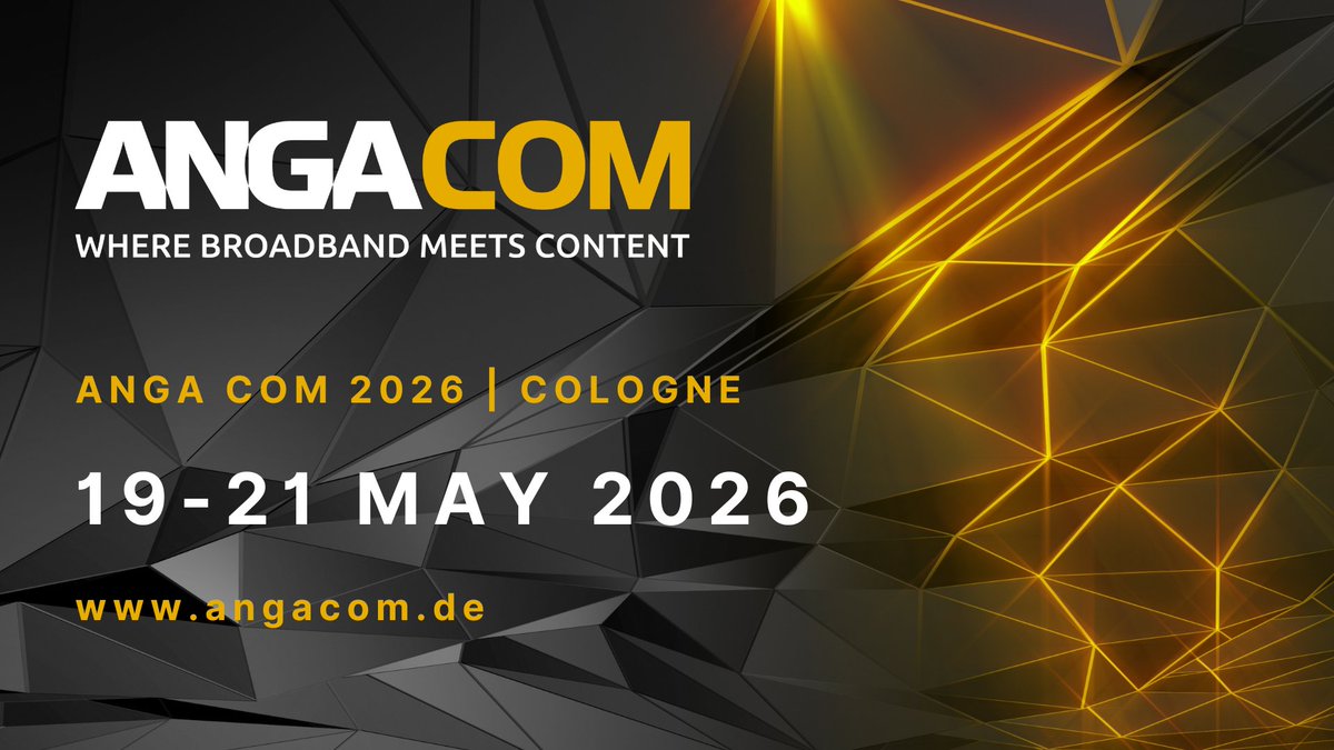 Join us at #ANGACOM 2026 from 19-21 May 2026 in Cologne / Germany. More information at angacom.de.

For up-to-date posts, please check our LinkedIn account: linkedin.com/company/angaco…