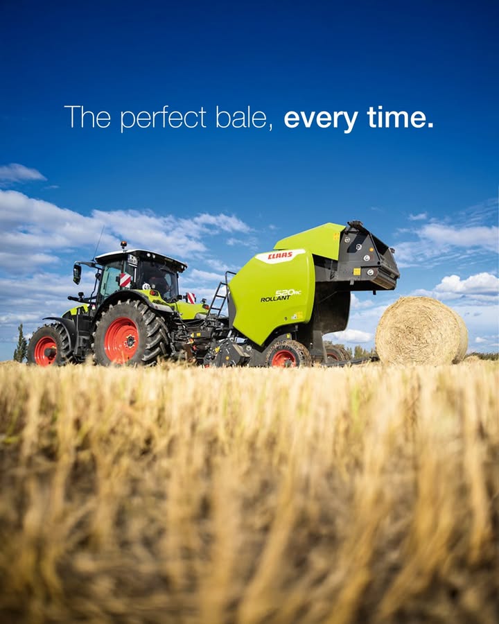 If you want the perfect bale, every time, CLAAS has you covered. CLAAS ROLLATEX gives you reliable, cost-effective packaging for your harvest.
 
Learn more about our innovative netwrap products: Call us today at 844-773-7160