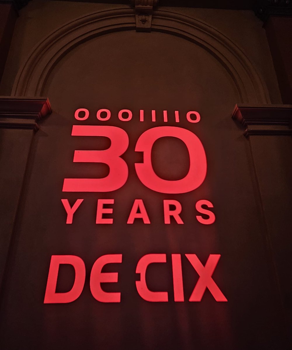 InterGlobix's tweet image. Continuing our coverage:
Three decades of connection. One unforgettable celebration.
InterGlobix was honored to join the DE-CIX 30th Anniversary Summit in Frankfurt, a landmark gathering that brought together the trailblazers of the Internet’s past and the architects of its…