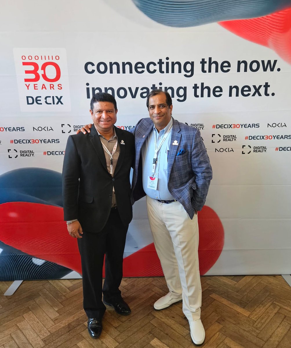 InterGlobix's tweet image. Continuing our coverage:
Three decades of connection. One unforgettable celebration.
InterGlobix was honored to join the DE-CIX 30th Anniversary Summit in Frankfurt, a landmark gathering that brought together the trailblazers of the Internet’s past and the architects of its…