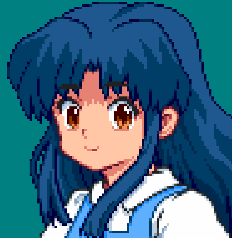 high_ichiro's tweet photo. らんま1/2　天道あかね　ロングVer.
#ドット絵 #pixelart #天道あかね https://t.co/gIzBUZq6NS