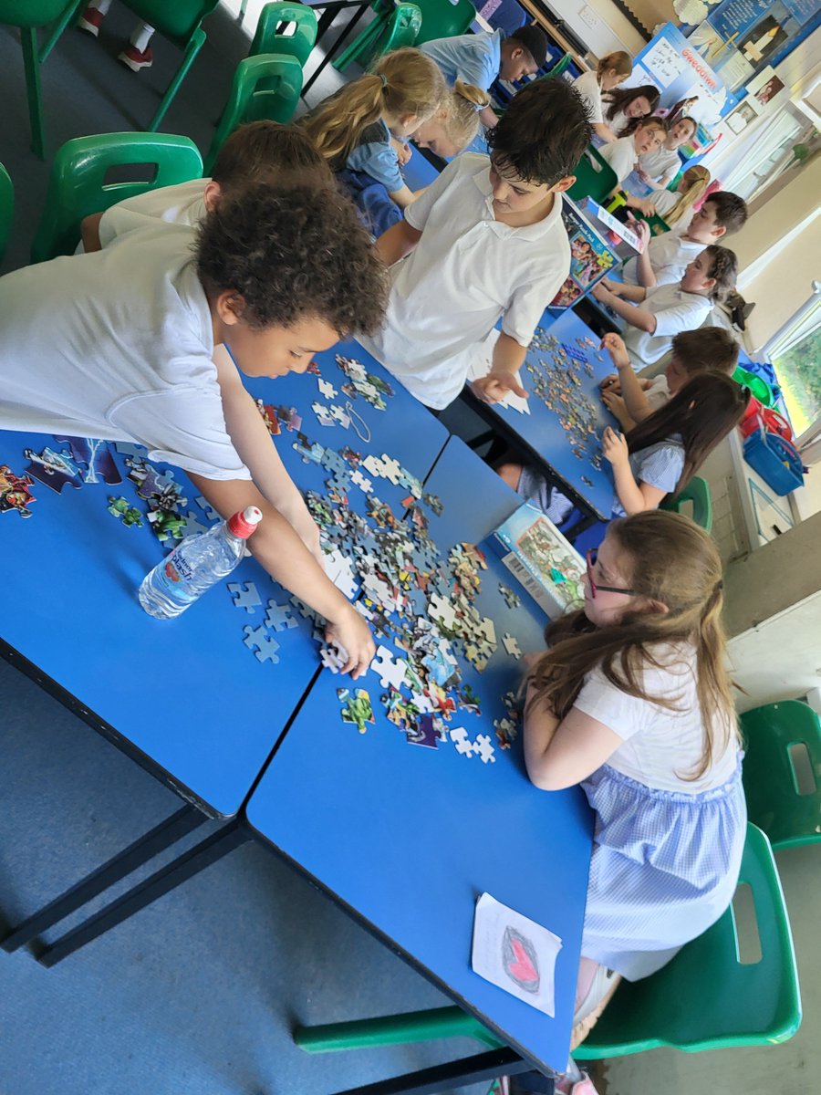 The Philosophy of Jigsaw Puzzles.
"Life is a puzzle at five you have a couple of pieces. When you grow you add more. When you are ninety the puzzle is finished."