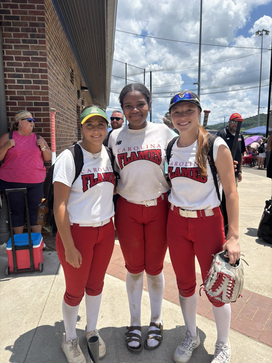 Carolina Flames Softball (@carolinaflames1) on Twitter photo Bomb squad this weekend in Asheville,NC! <a href="/GillikinGr58224/">Grayson Gillikin</a> <a href="/AbbeyJordan08/">Abbey Jordan</a> <a href="/SoftballBella13/">Isabella Wilson</a>
Thanks to <a href="/PACKUPSTATE/">bryan pack</a> for hosting & to all the coaches for great feedback all weekend!! Bomb squad this weekend in Asheville,NC! <a href="/GillikinGr58224/">Grayson Gillikin</a> <a href="/AbbeyJordan08/">Abbey Jordan</a> <a href="/SoftballBella13/">Isabella Wilson</a>
Thanks to <a href="/PACKUPSTATE/">bryan pack</a> for hosting & to all the coaches for great feedback all weekend!!