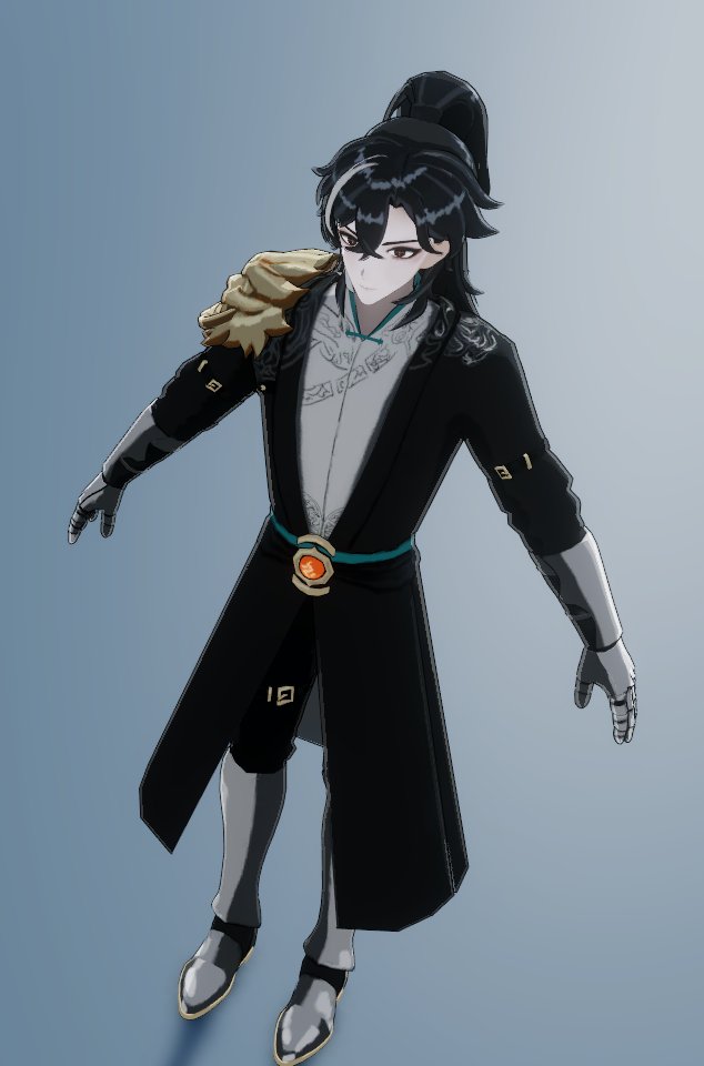 YinyuStudio's tweet photo. We are making a 3D model for the first time and I'm not very skilled at it.🙄#indiedev #indiegame #JRPG #IndieGameDev https://t.co/h371cVCake