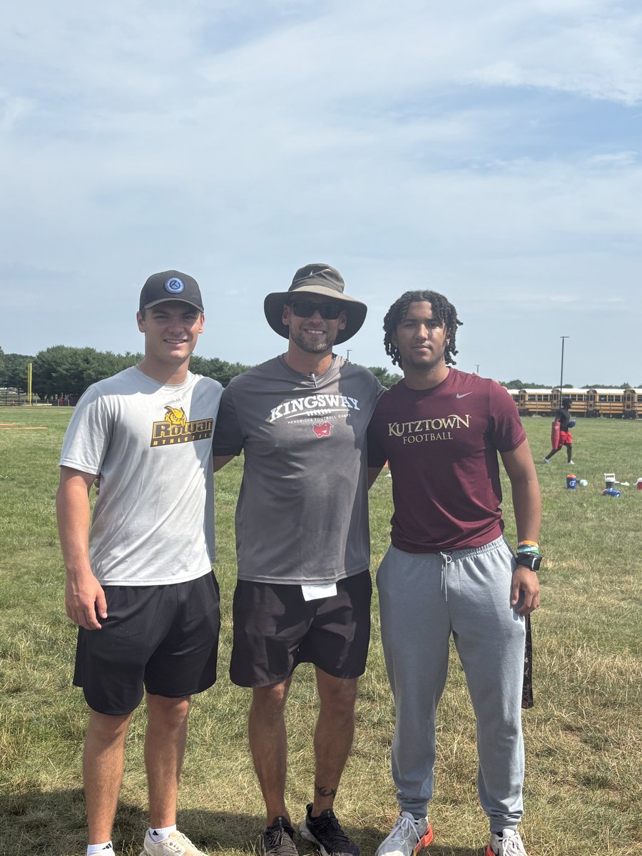 CoachMHendricks's tweet image. Glad to see my guys @natemaiers1 & @LilesBenny giving back at the Youth 🏈 Football Camp
🔴⚫️ Dragons
@KUGoldenBears @RowanAthletics